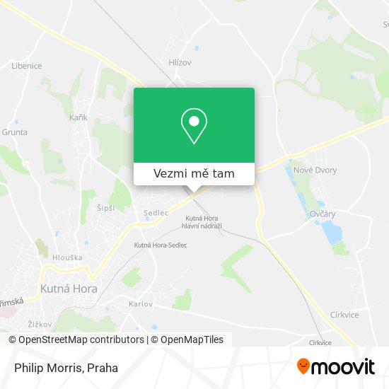 Philip Morris mapa