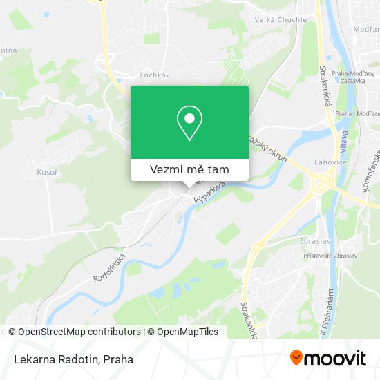 Lekarna Radotin mapa