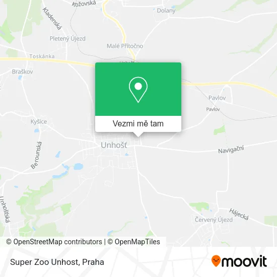 Super Zoo Unhost mapa
