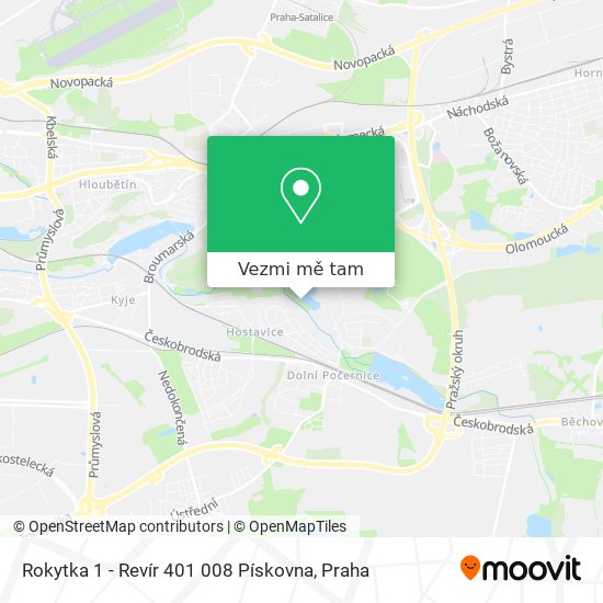 Rokytka 1 - Revír 401 008 Pískovna mapa