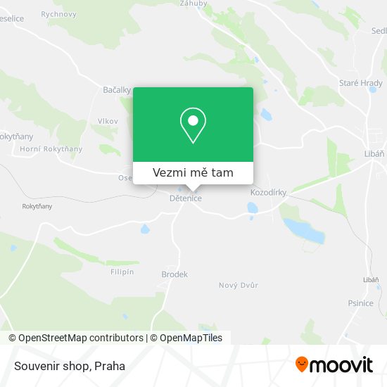 Souvenir shop mapa