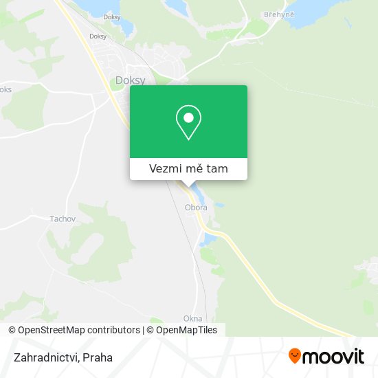 Zahradnictvi mapa