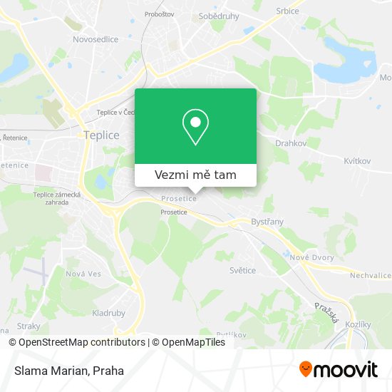 Slama Marian mapa