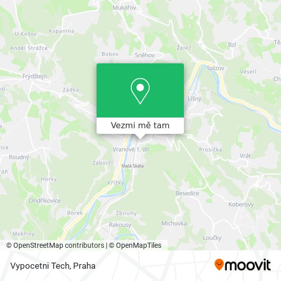 Vypocetni Tech mapa