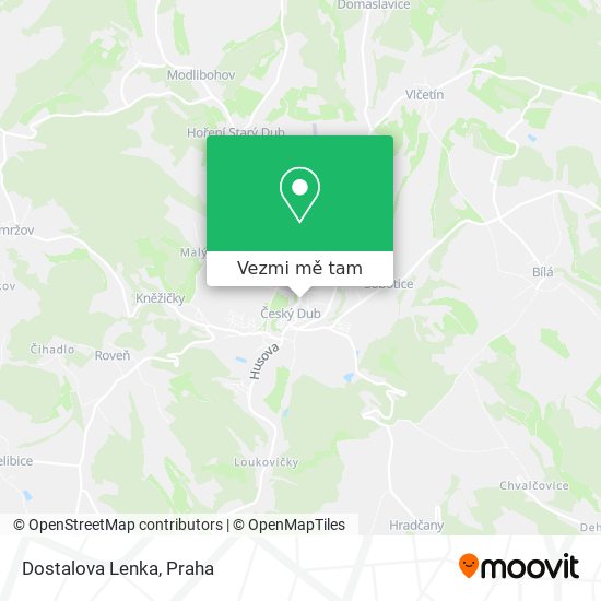 Dostalova Lenka mapa