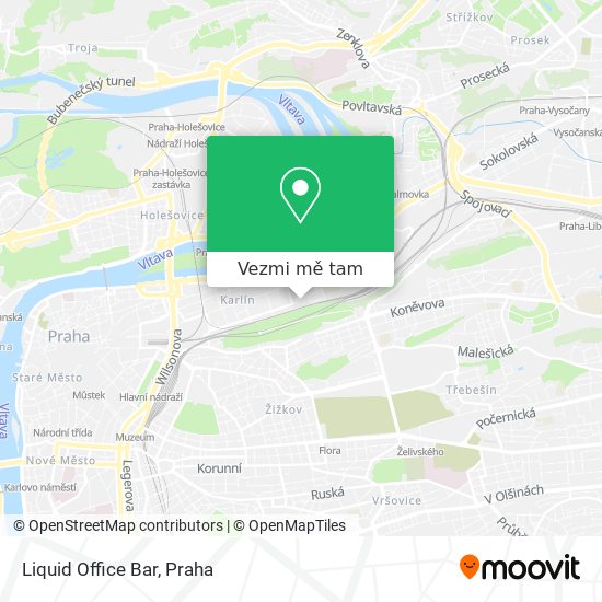 Liquid Office Bar mapa