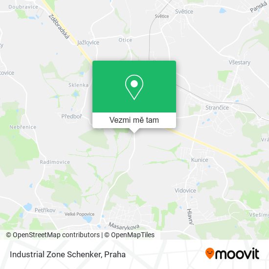 Industrial Zone Schenker mapa