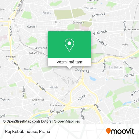 Roj Kebab house mapa