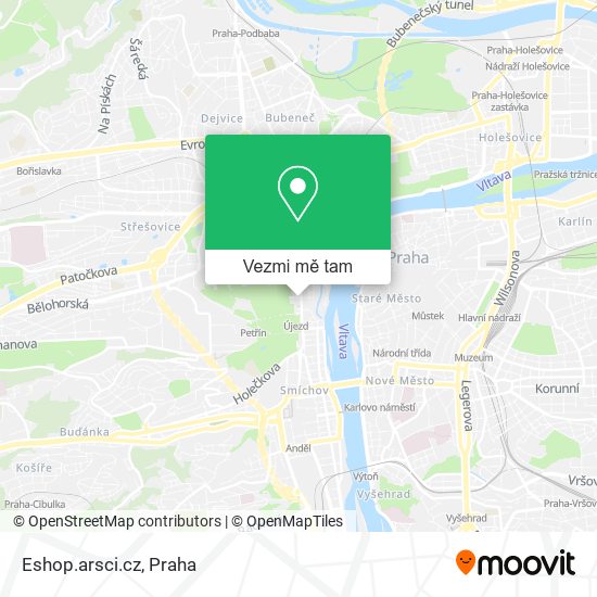 Eshop.arsci.cz mapa