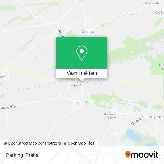 Parking mapa