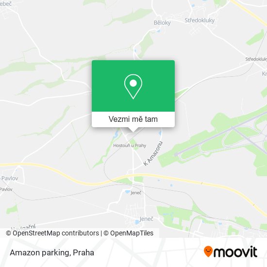 Amazon parking mapa