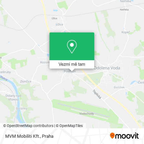 MVM Mobiliti Kft. mapa