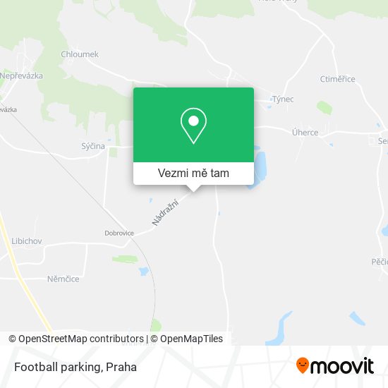 Football parking mapa