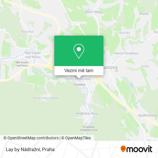 Lay by Nádražní mapa