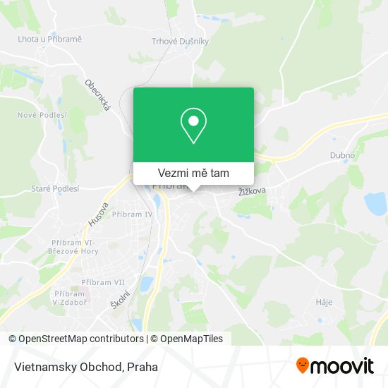 Vietnamsky Obchod mapa