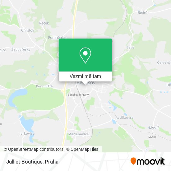 Julliet Boutique mapa