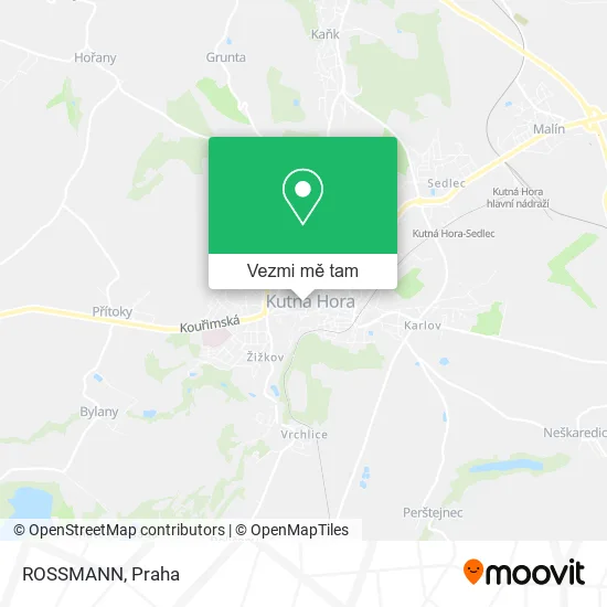 ROSSMANN mapa