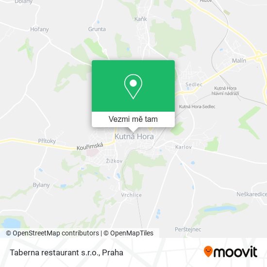 Taberna restaurant s.r.o. mapa