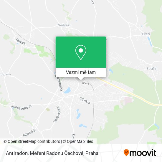 Antiradon, Měření Radonu Čechové mapa