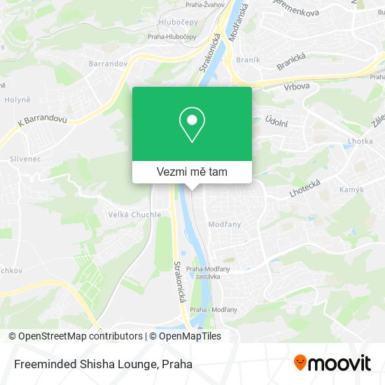 Freeminded Shisha Lounge mapa