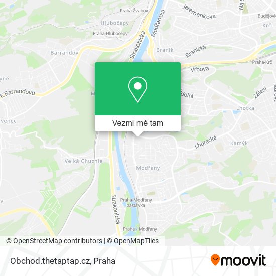 Obchod.thetaptap.cz mapa