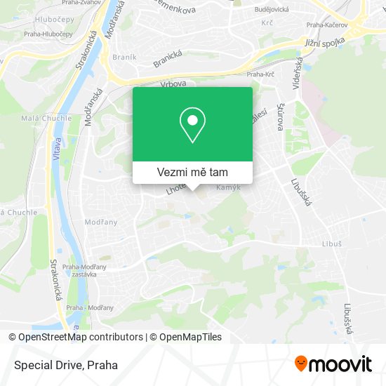 Special Drive mapa
