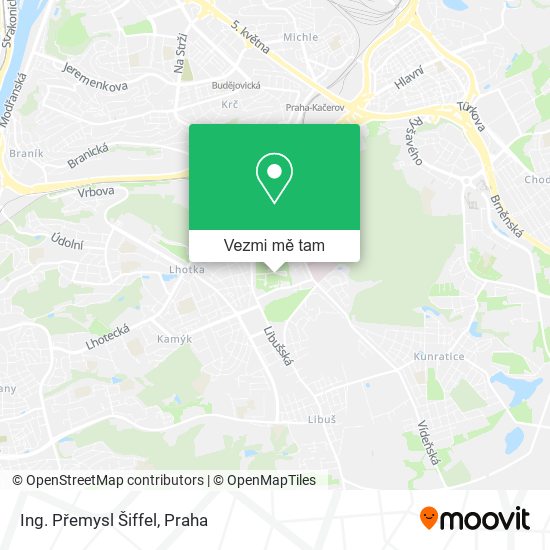 Ing. Přemysl Šiffel mapa