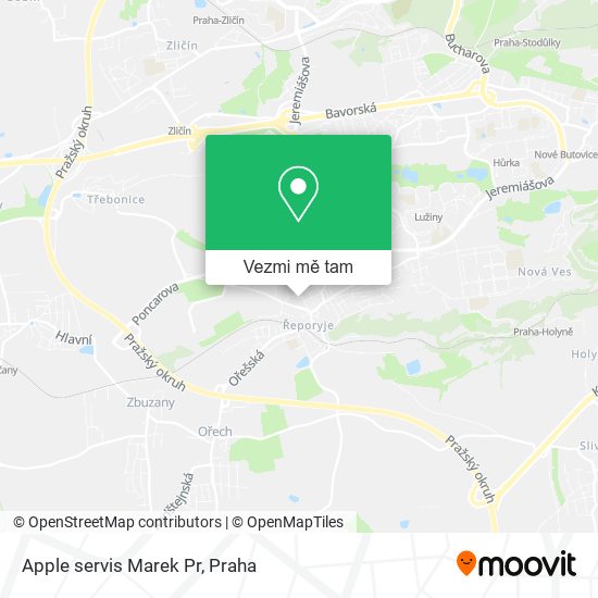 Apple servis Marek Pr mapa