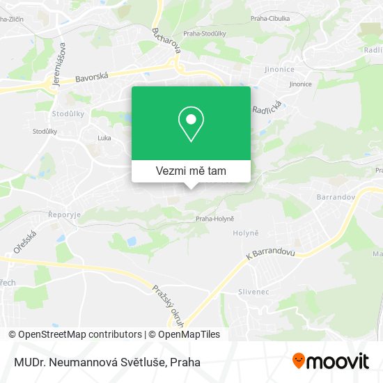 MUDr. Neumannová Světluše mapa