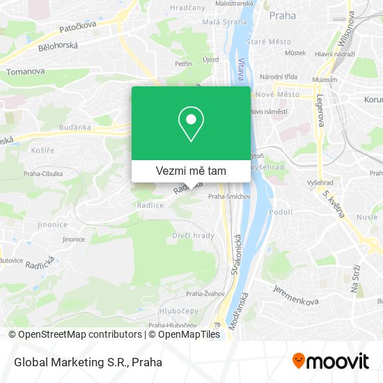 Global Marketing S.R. mapa