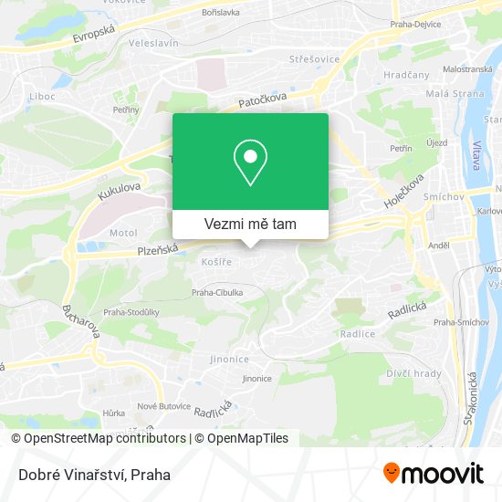 Dobré Vinařství mapa