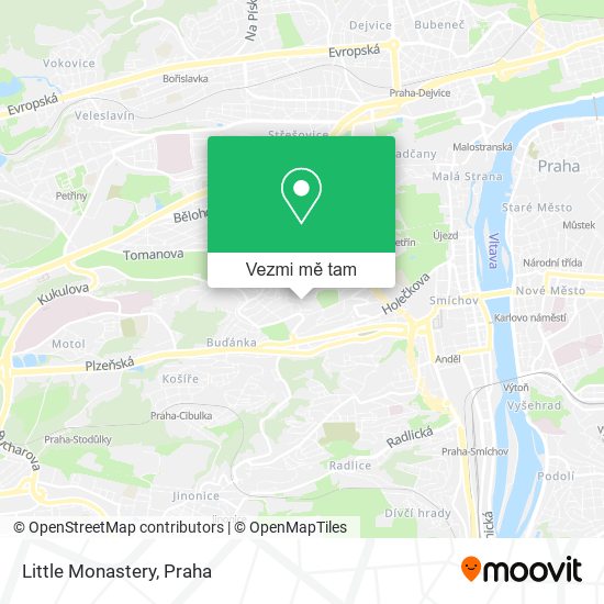 Little Monastery mapa