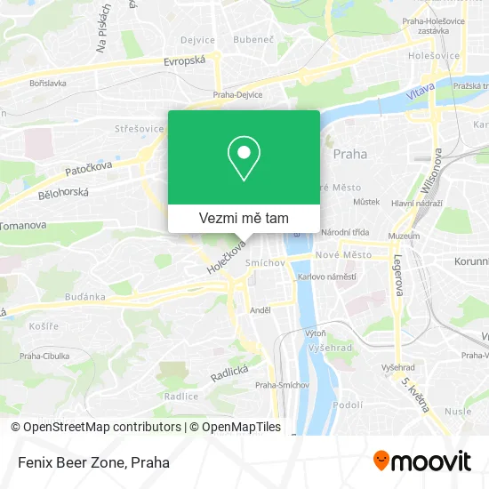 Fenix Beer Zone mapa