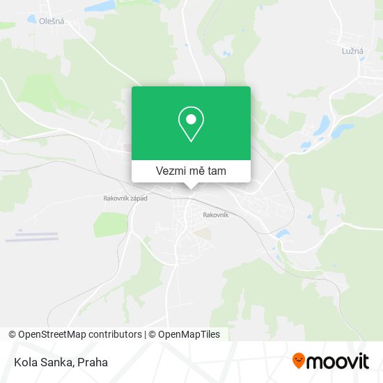 Kola Sanka mapa