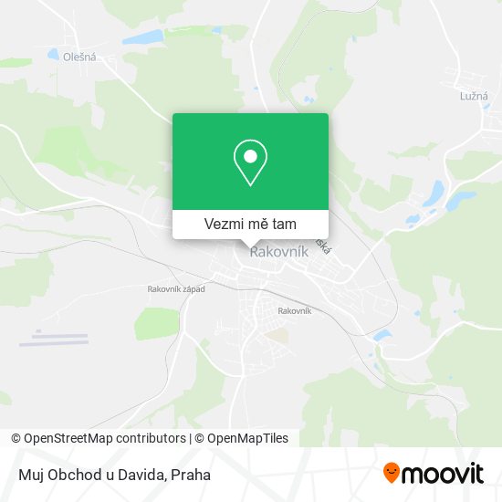 Muj Obchod u Davida mapa
