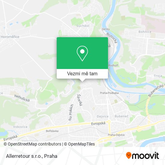 Allerretour s.r.o. mapa