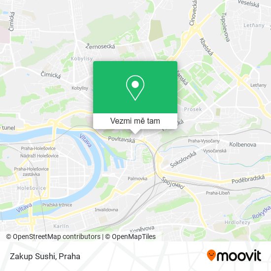 Zakup Sushi mapa