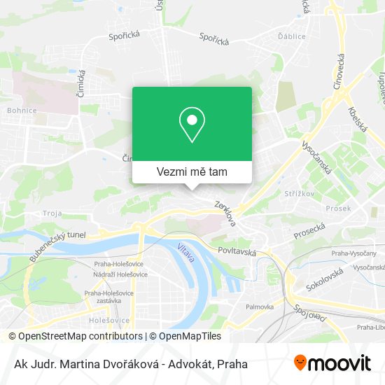 Ak Judr. Martina Dvořáková - Advokát mapa