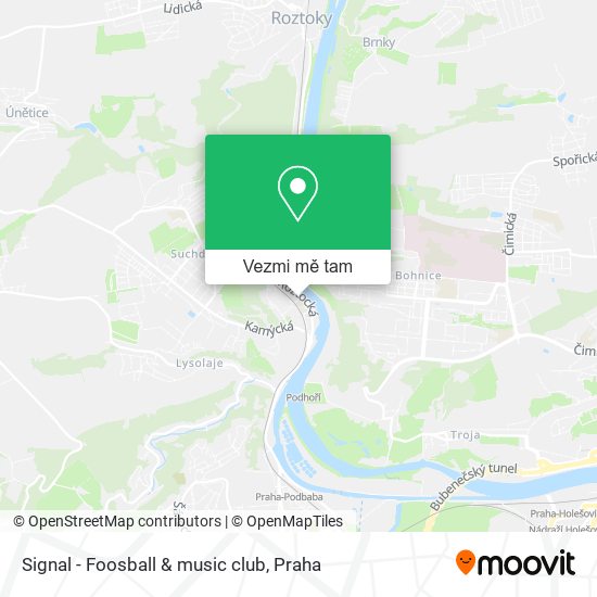 Signal - Foosball & music club mapa