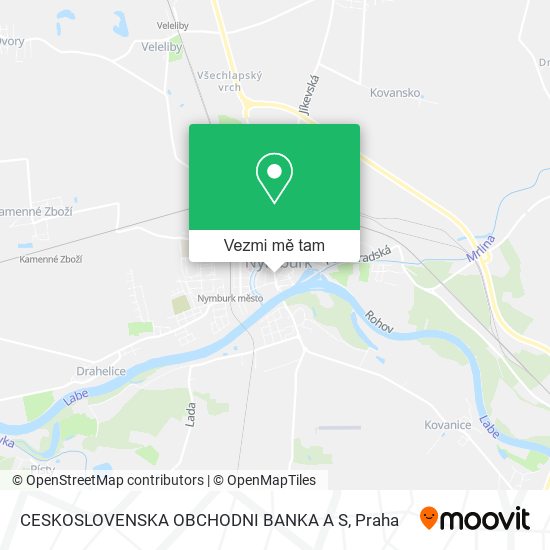 CESKOSLOVENSKA OBCHODNI BANKA A S mapa