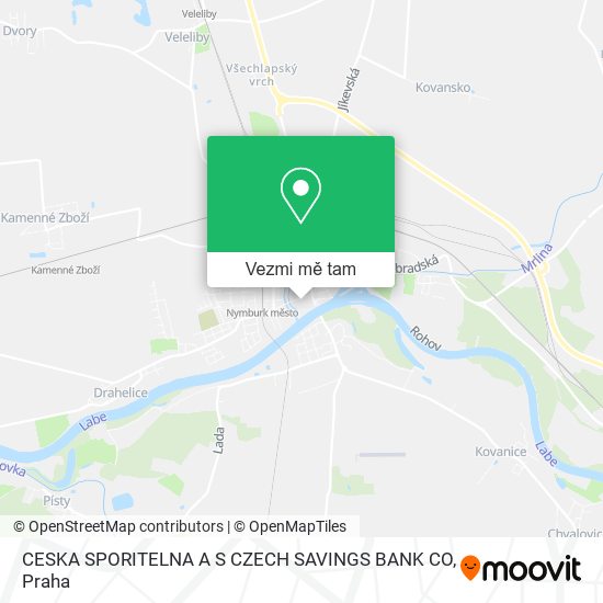 CESKA SPORITELNA A S CZECH SAVINGS BANK CO mapa