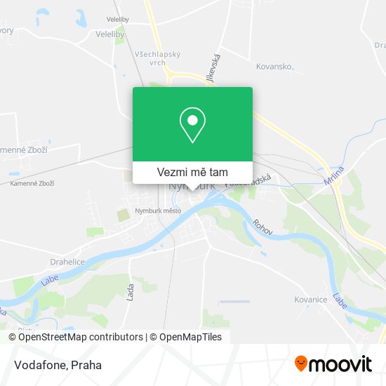 Vodafone mapa