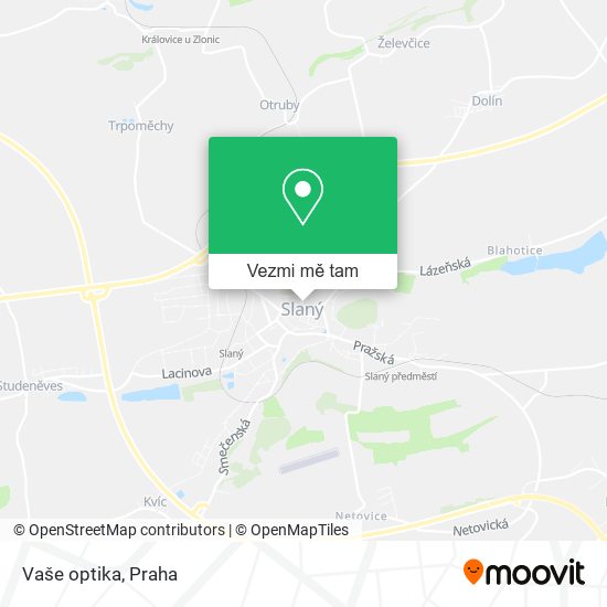 Vaše optika mapa