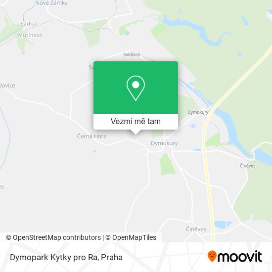 Dymopark Kytky pro Ra mapa