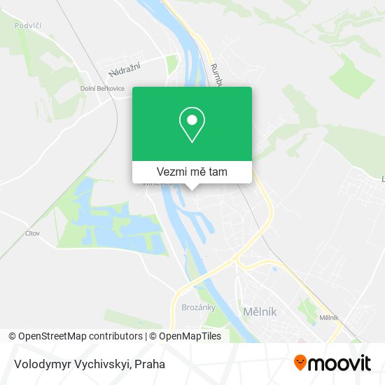 Volodymyr Vychivskyi mapa