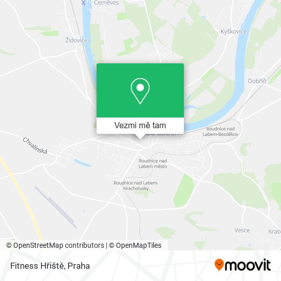 Fitness Hřiště mapa