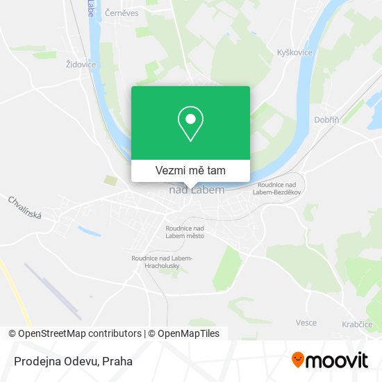 Prodejna Odevu mapa