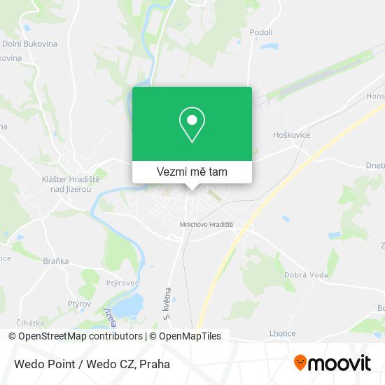 Wedo Point / Wedo CZ mapa
