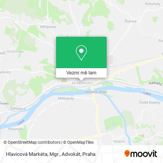 Hlavicová Markéta, Mgr., Advokát mapa