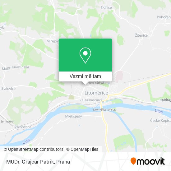 MUDr. Grajcar Patrik mapa